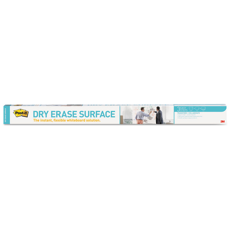 Picture of Dry Erase Surface with Adhesive Backing, 96 x 48, White