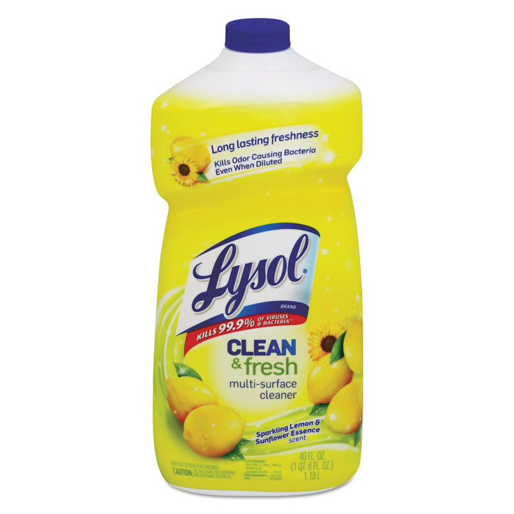 Picture of All-Purpose Cleaner, Sparkling Lemon & Sunflower Essence Scent, 40oz Bottle