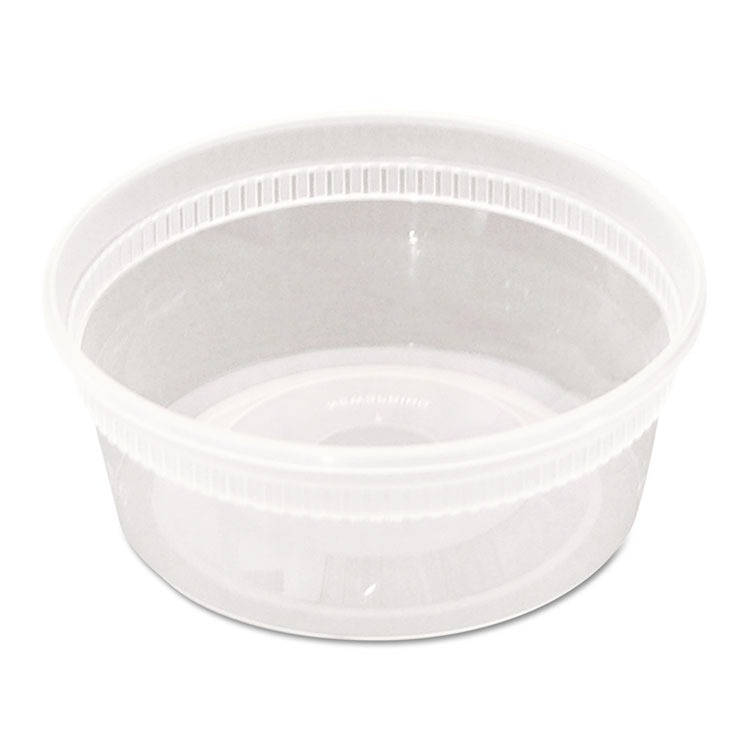 Picture of Delitainer Microwavable Combo, Clear, 8 Oz, 1.13 X 2.8 X 1.33, 240/carton