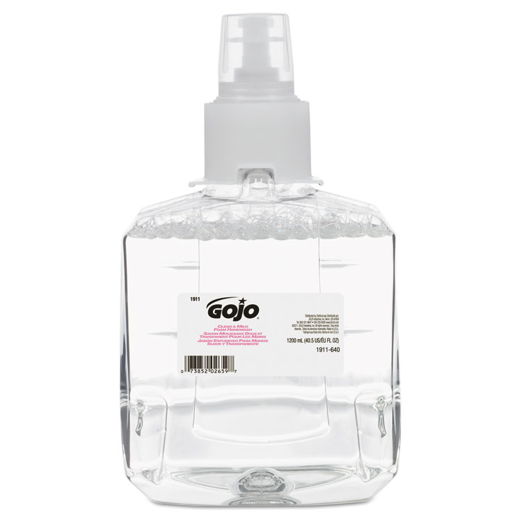 Picture of Clear & Mild Foam Handwash Refill, Fragrance-Free, 1200mL Refill