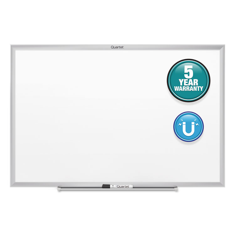 Picture of Classic Magnetic Whiteboard, 72 x 48, Silver Frame