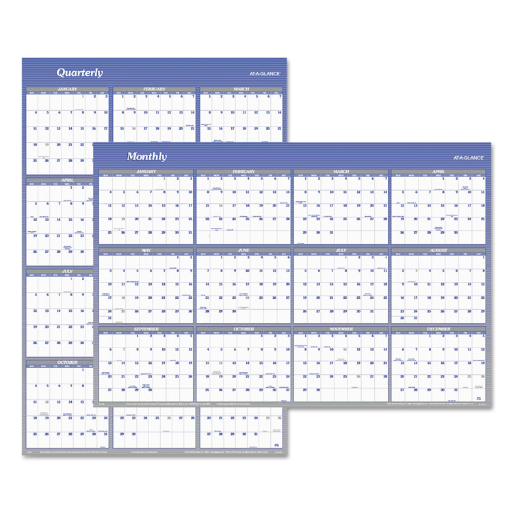 Picture of Vertical/Horizontal Erasable Wall Planner, 32 x 48