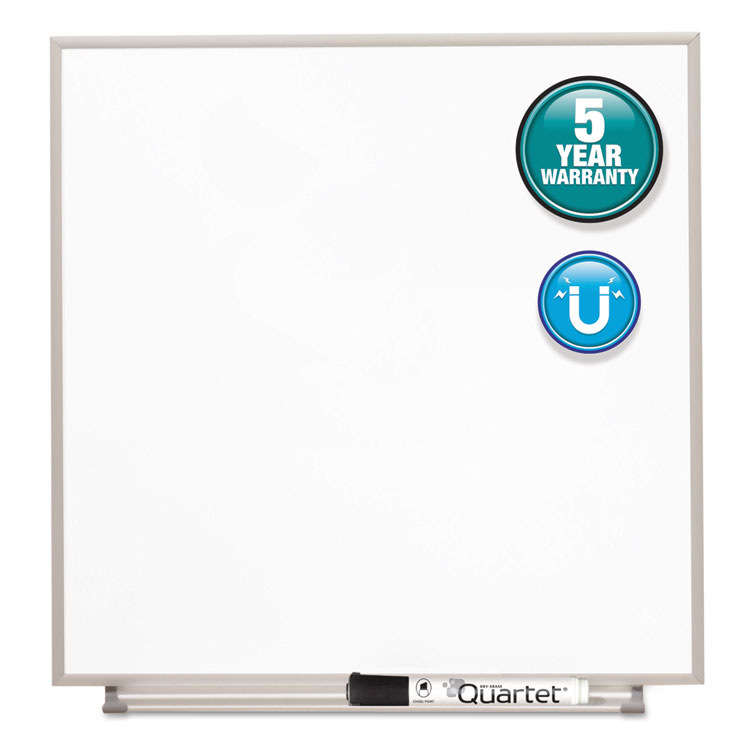 Picture of Matrix Magnetic Boards, Painted Steel, 48 x 31, White, Aluminum Frame