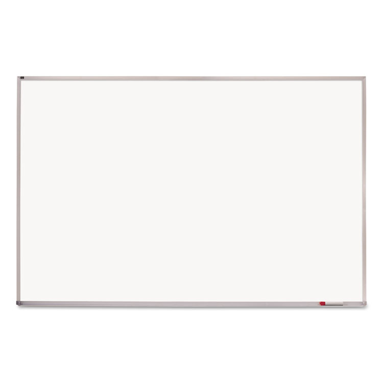 Picture of Porcelain Magnetic Whiteboard, 96 x 48, Aluminum Frame