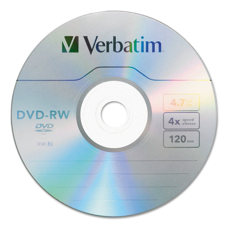 Picture of DVD-RW, 4.7GB, 4X, 30/PK Spindle