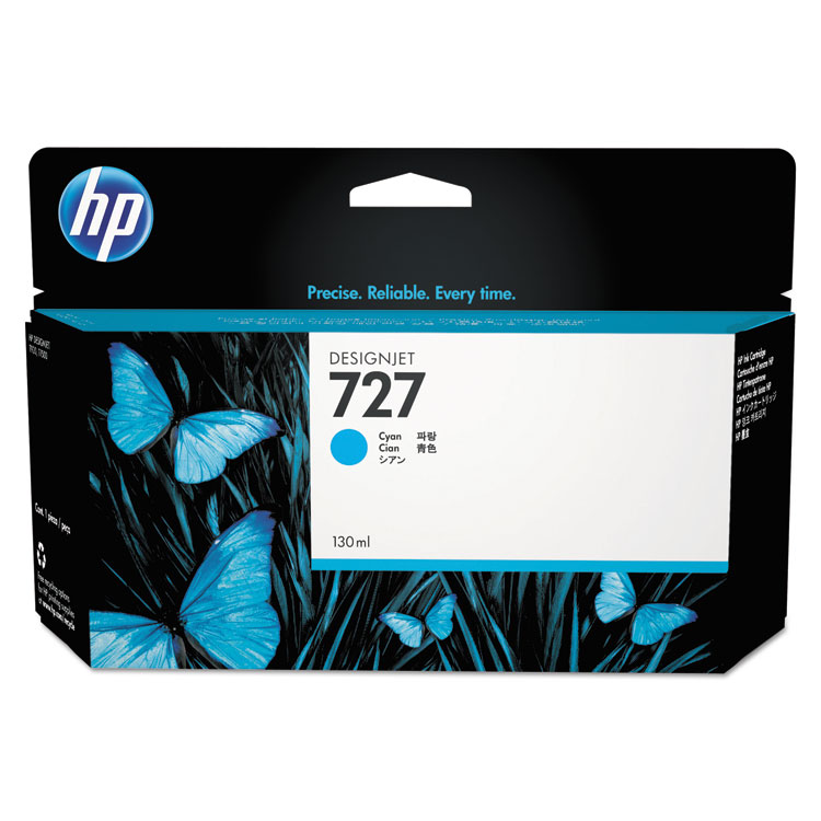 HEWB3P19A | HP B3P19A HP 727, (B3P19A) Cyan Original Ink Cartridge