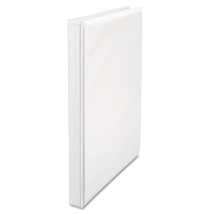 Picture of Economy Round Ring View Binder, 1/2" Capacity, White