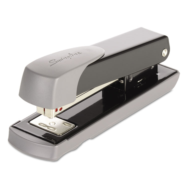 Picture of Compact Commercial Stapler, Half Strip, 20-Sheet Capacity, Black