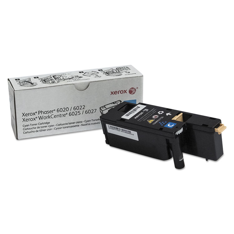 Picture of 106r02756 Toner, 1000 Page-Yield, Cyan