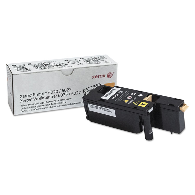 Picture of 106r02758 Toner, 1000 Page-Yield, Yellow
