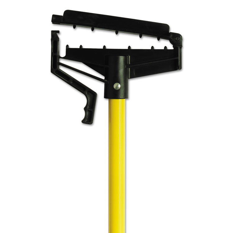 Picture of Quick-Change Mop Handle, 60", Fiberglass, Yellow, 6/Carton