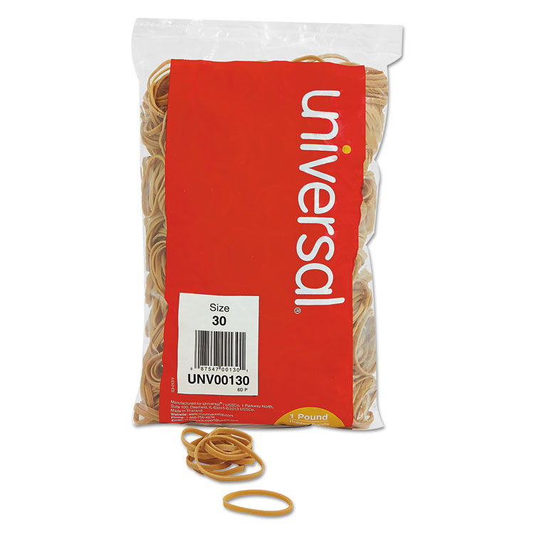 Picture of Rubber Bands, Size 30, 2 x 1/8, 1100 Bands/1lb Pack