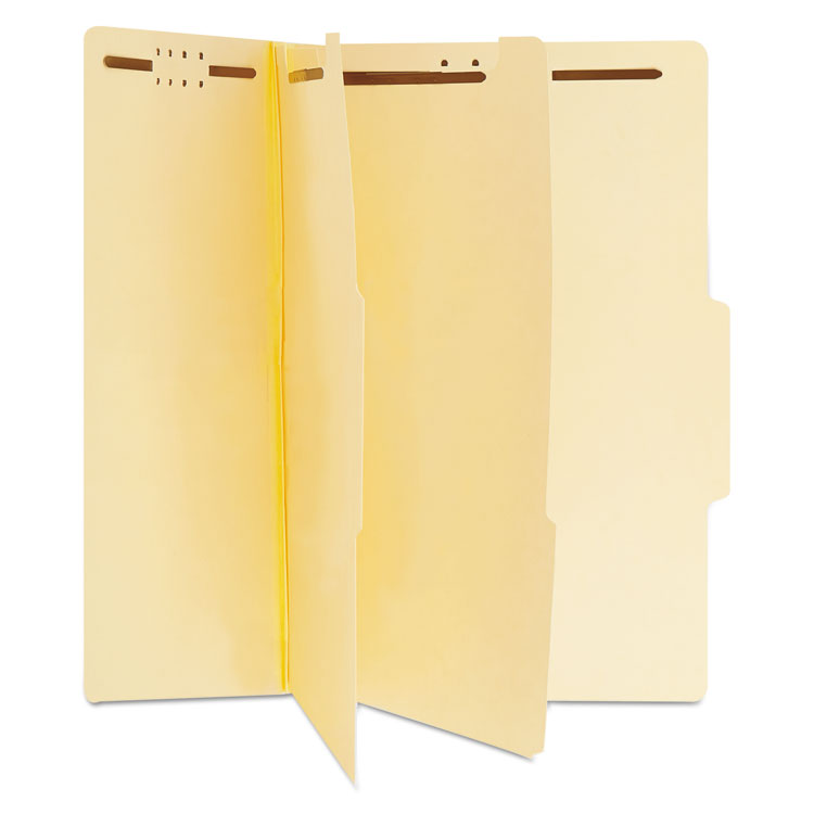 Picture of Manila Classification Folders, Letter, Six-Section, 15/Box