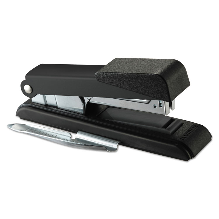 Picture of B8 PowerCrown Flat Clinch Premium Stapler, 40-Sheet Capacity, Black