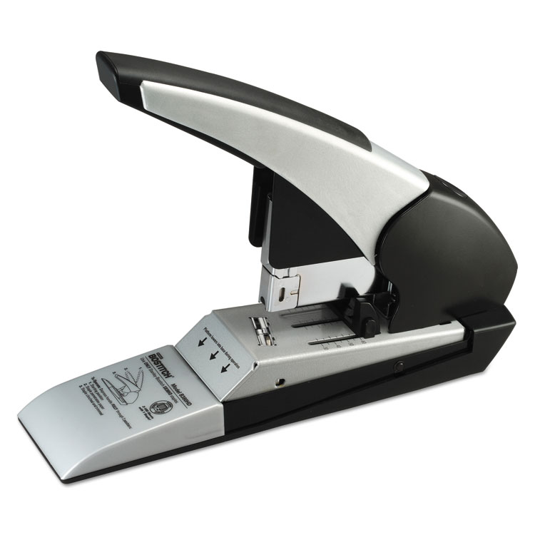 Picture of Auto 180 Xtreme Duty Automatic Stapler, 180-Sheet Capacity, Silver/Black