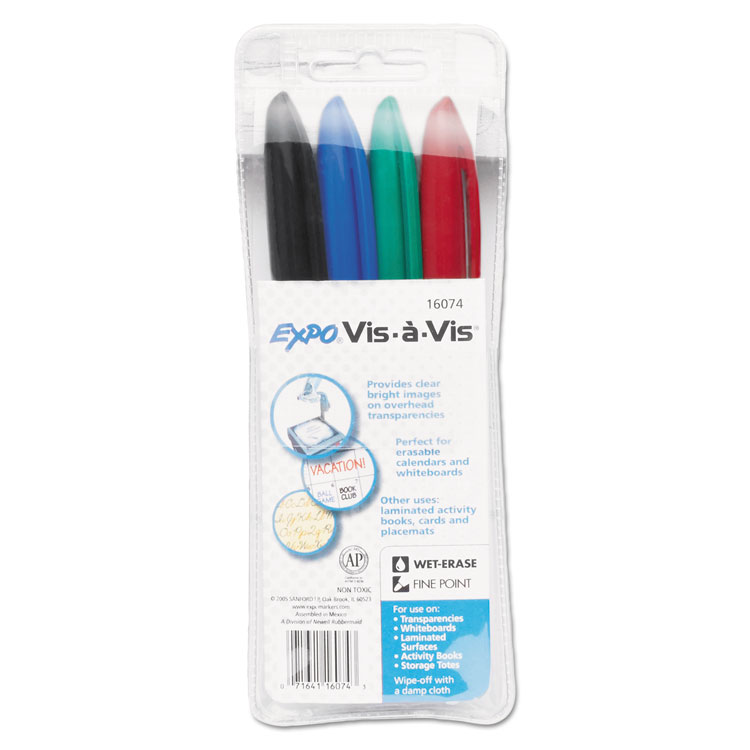 Expo Vis--Vis Wet-Erase Markers