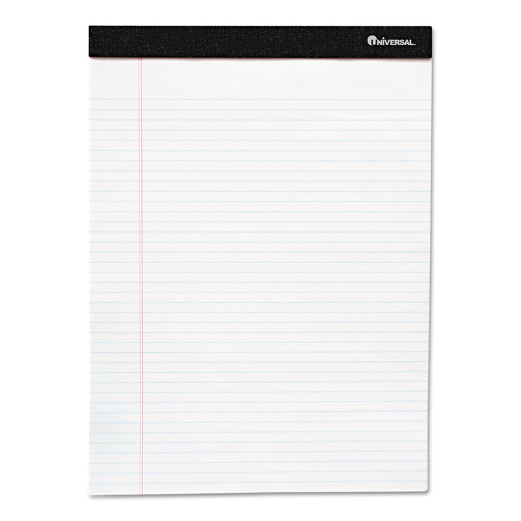 Picture of Premium Ruled Writing Pads, White, 5 x 8, Legal Rule, 50 Sheets, 12 Pads