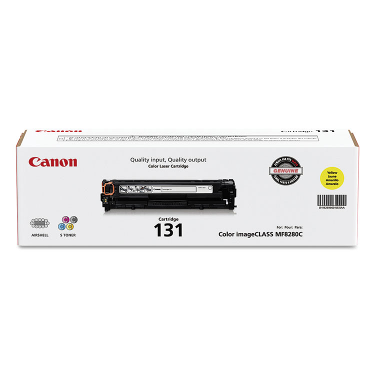 Canon 131 Y Laser cartridge 1500 pages Yellow