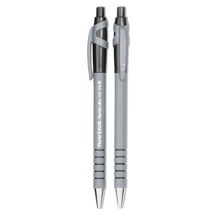 Picture of FlexGrip Ultra Recycled Ballpoint Retractable Pen, Black Ink, Medium, Dozen