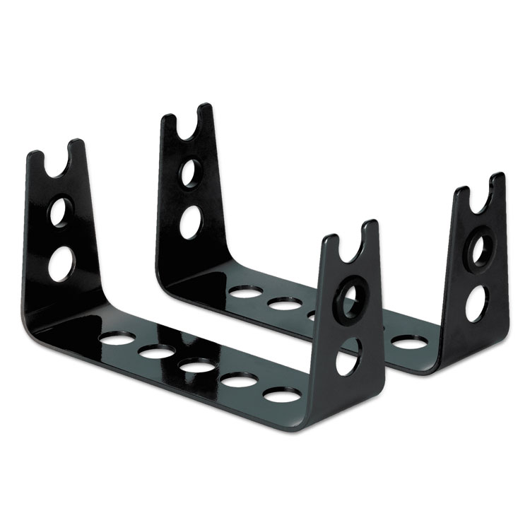Picture of Metal Art Monitor Stand Risers, 4 3/4 X 8 3/4 X 2 1/2, Black