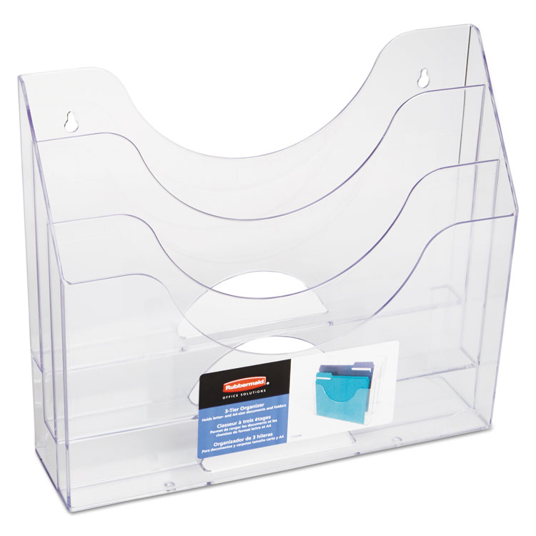 ThreePocket File Folder Organizer by Rubbermaid® RUB96050ROS