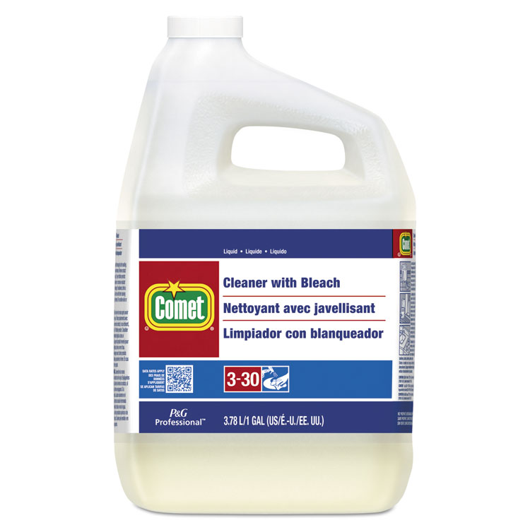 Picture of Cleaner with Bleach, Liquid, One Gallon Bottle, 3/Carton