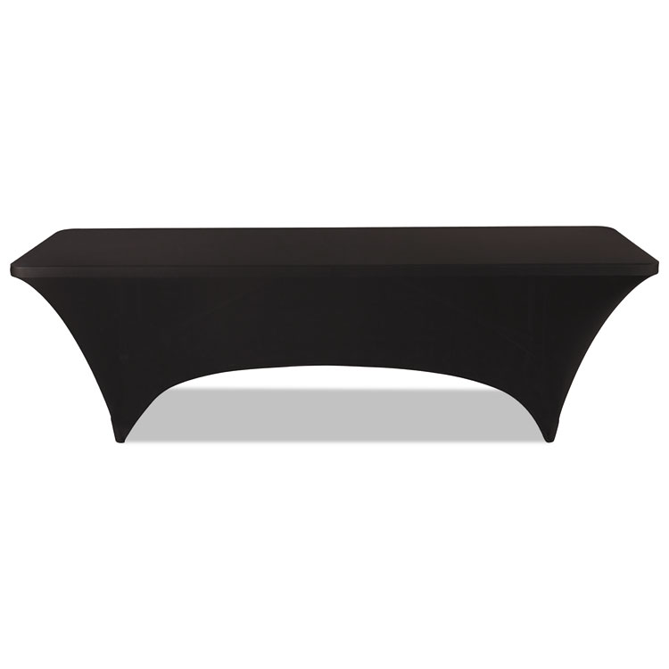 Picture of Stretch-Fabric Table Cover, Polyester/spandex, 30" X 96", Black