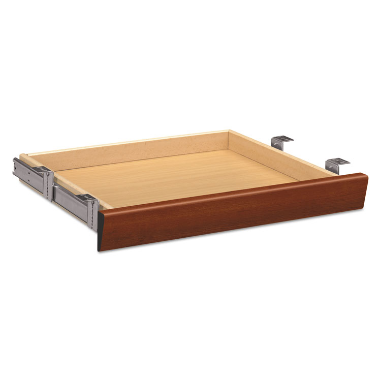Picture of Laminate Angled Center Drawer, 22w X 15 3/8d X 2 1/2h, Cognac