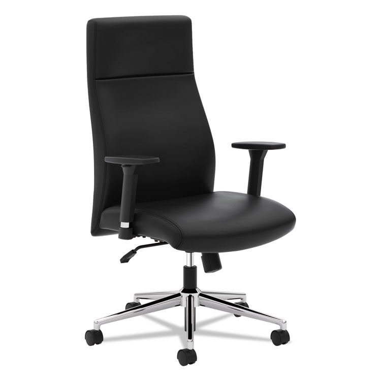 Picture of DEFINE EXECUTIVE HIGH-BACK CHAIR, BLACK LEATHER