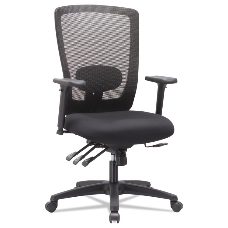 Picture of Alera Envy Series Mesh High-Back Multifunction Chair, Black