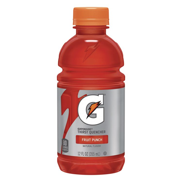 QKR12196 BEVERAGE,GATORADE,12OZ,FP