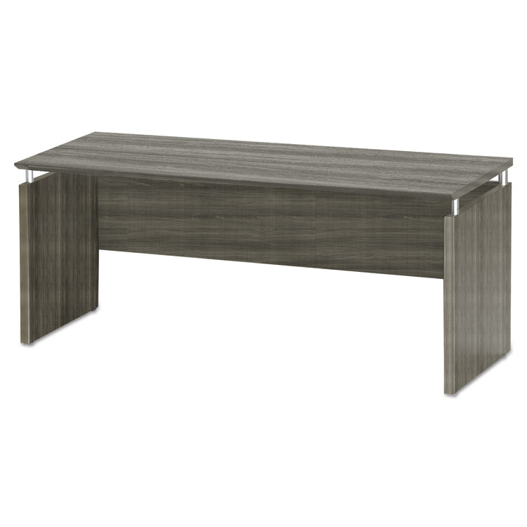 Picture of Medina Series Laminate Credenza, 72w X 20d X 29 1/2h, Gray Steel