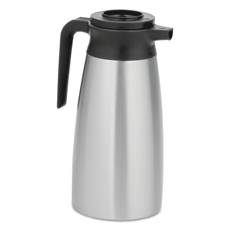 Picture of 1.9 Liter Thermal Pitcher, Stainless Steel/black