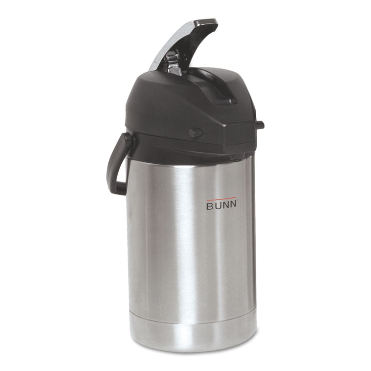 BUNAIRPOT25 COFFEE,2.5L,AIRPOT,SS