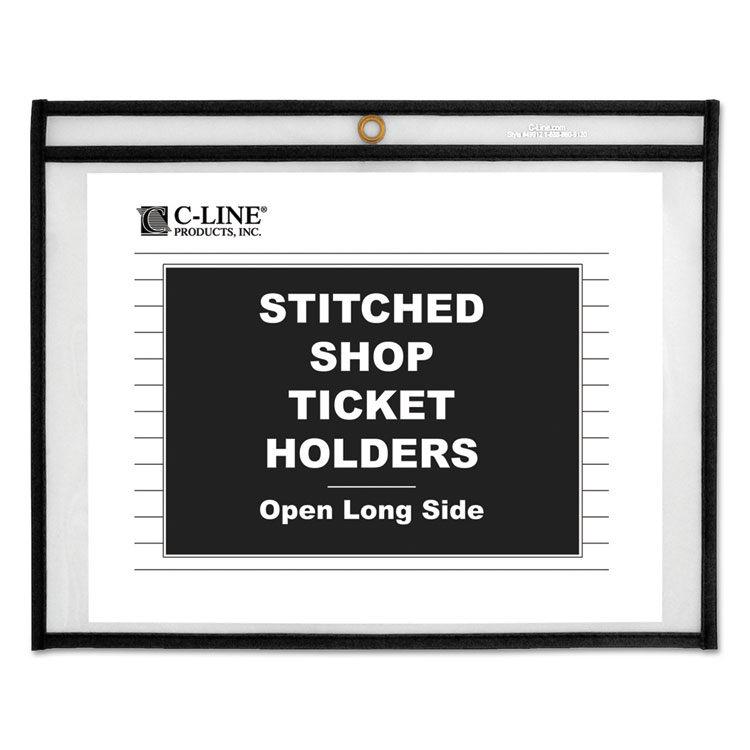 Picture of Shop Ticket Holders, Stitched, Sides Clear, 50", 11 x 8 1/2, 25/BX