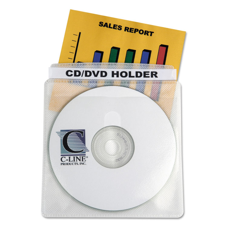 Picture of Deluxe Individual CD/DVD Holders, 50/BX
