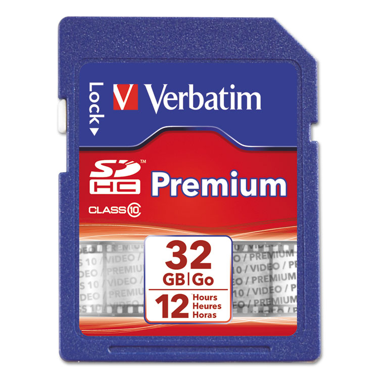 Picture of Premium SDHC Memory Card, Class 10, 32GB