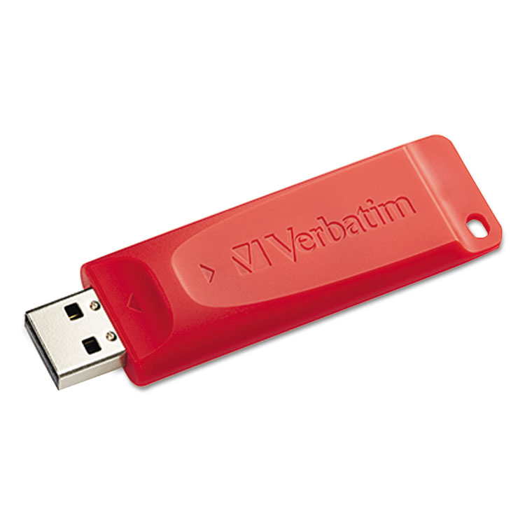 Picture of Store 'n' Go USB 2.0 Flash Drive, 64GB, Red