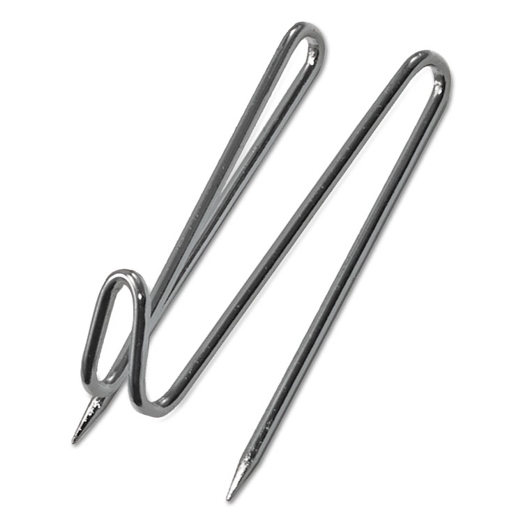 Picture of Panel Wall Wire Hooks, Silver, 25 Hooks/Pack
