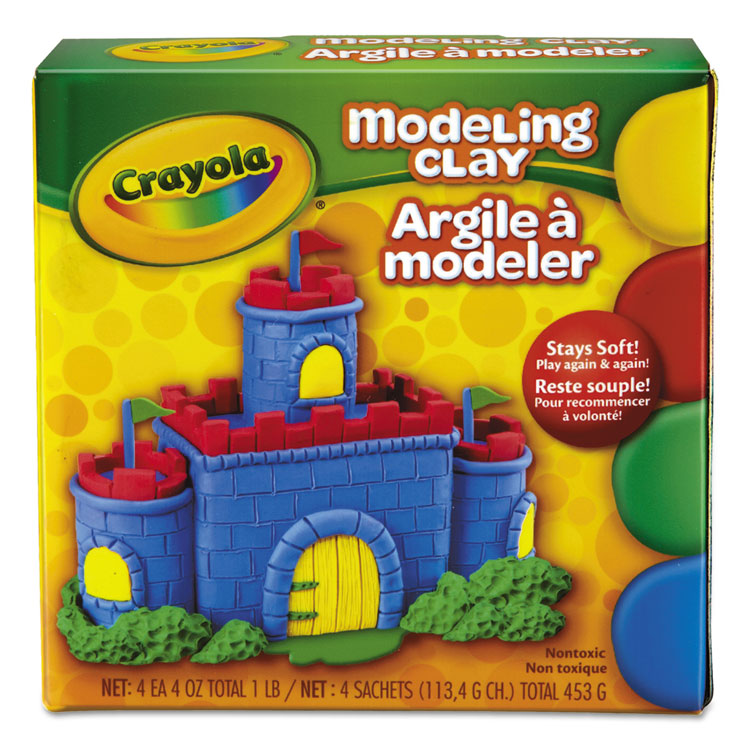 Picture of Crayola Modeling Clay Assortment – 1lb