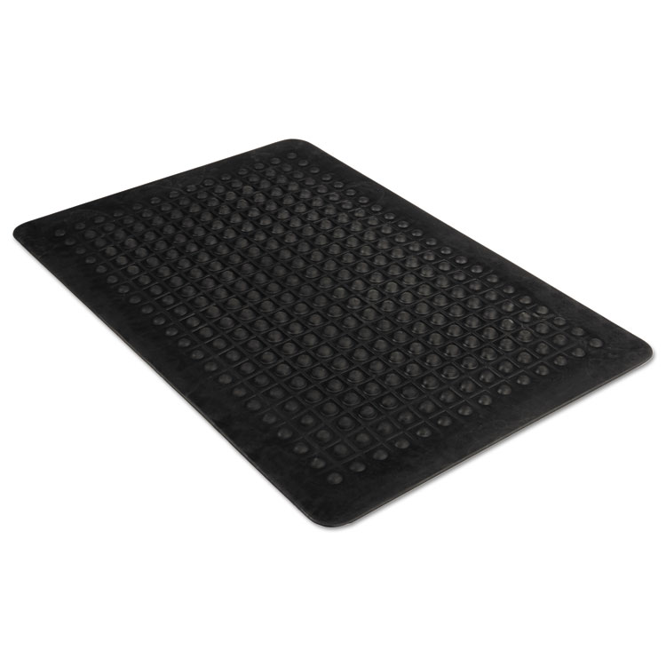 Picture of Flex Step Rubber Anti-Fatigue Mat, Polypropylene, 36 x 60, Black