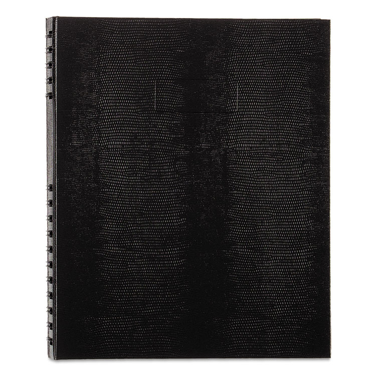 Picture of NotePro Notebook, 11 x 8 1/2, White Paper, Black Cover, 100 Ruled Sheets