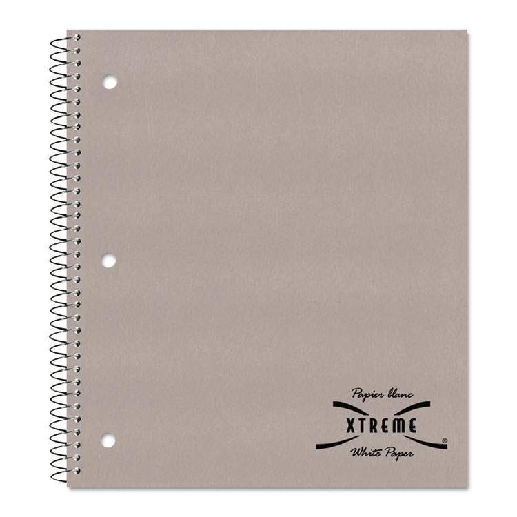 Picture of Subject Wirebound Notebook, College/Margin Rule, 11 x 8 7/8, White, 80 Sheets