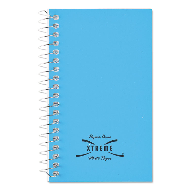 Picture of Wirebound Memo Book, Narrow Rule, 5 x 3, White, 60 Sheets