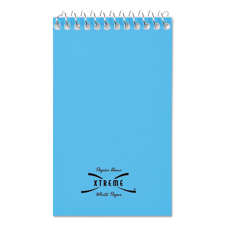 Picture of Wirebound Memo Book, Narrow Rule, 3 x 5, White, 60 Sheets