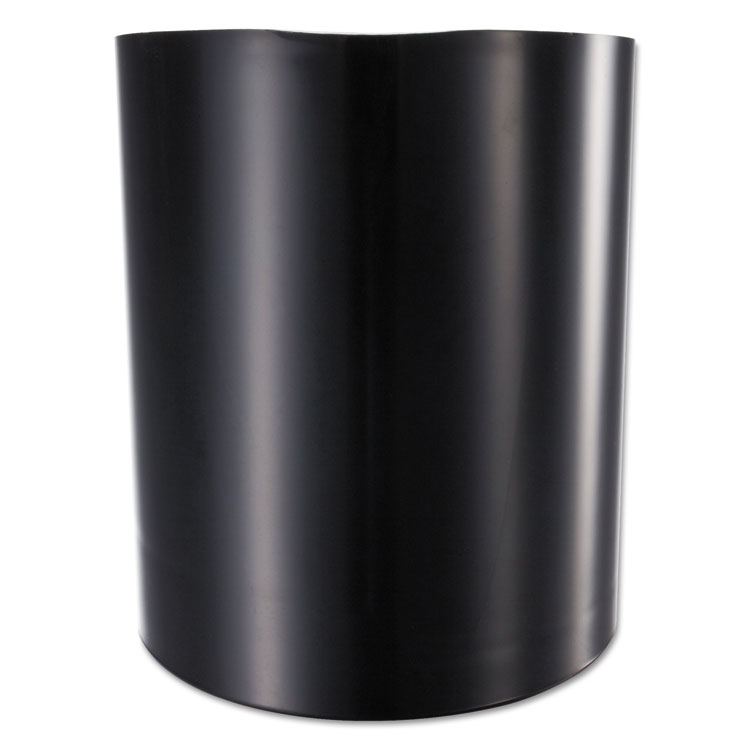Universal Recycled Big Pencil Cup, Plastic, 4.38 Diameter x 5.63h, Black