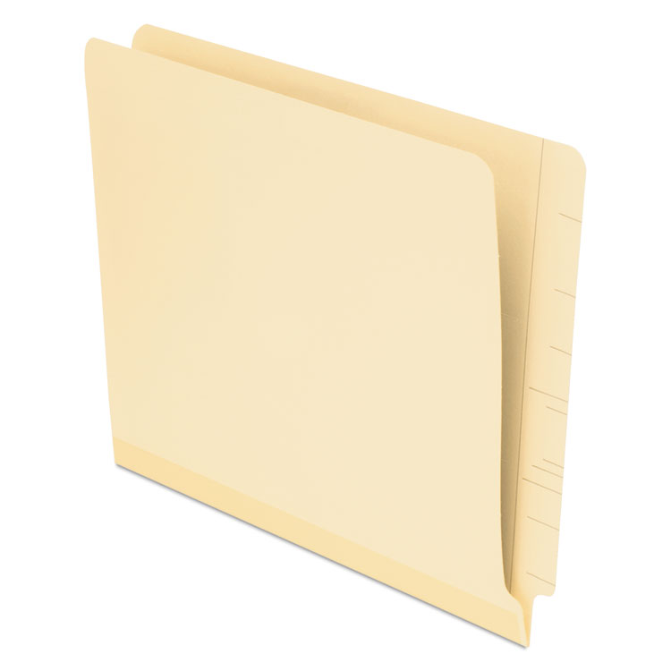 Picture of Laminate Spine Shelf File Folder, Straight Tab, 11 pt Manila, Letter, 100/Box