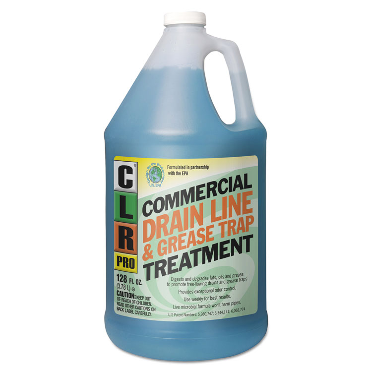Commercial Drain Line & Grease Trap Treatment, 1 gal Bottle