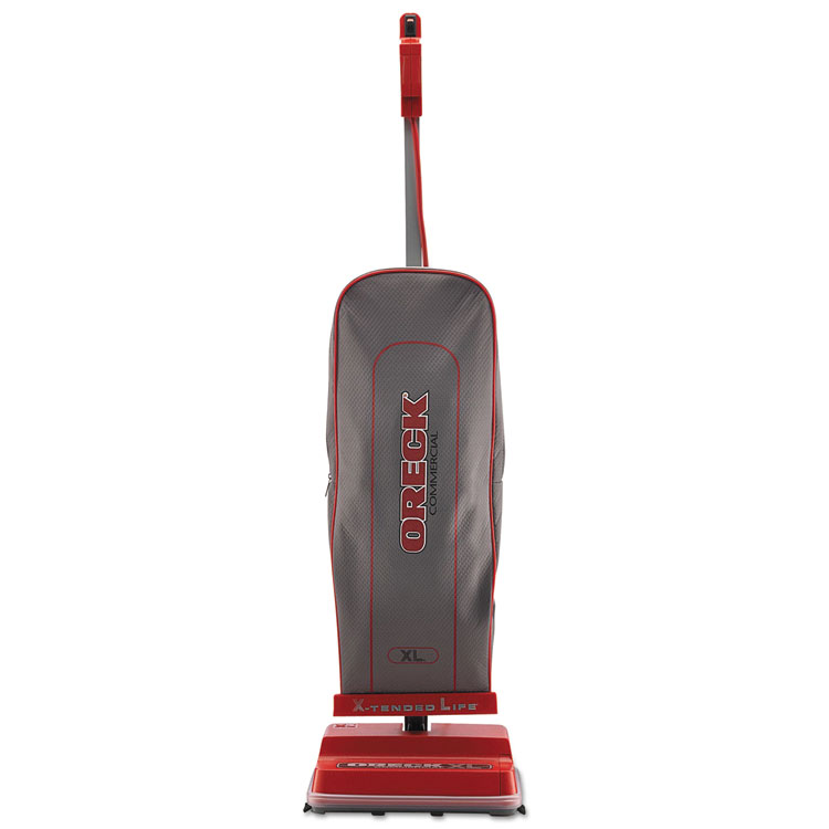 Picture of U2000R-1 Commercial Upright Vacuum, 120 V, Red/Gray, 12 1/2 x 6 3/4 x 47 3/4