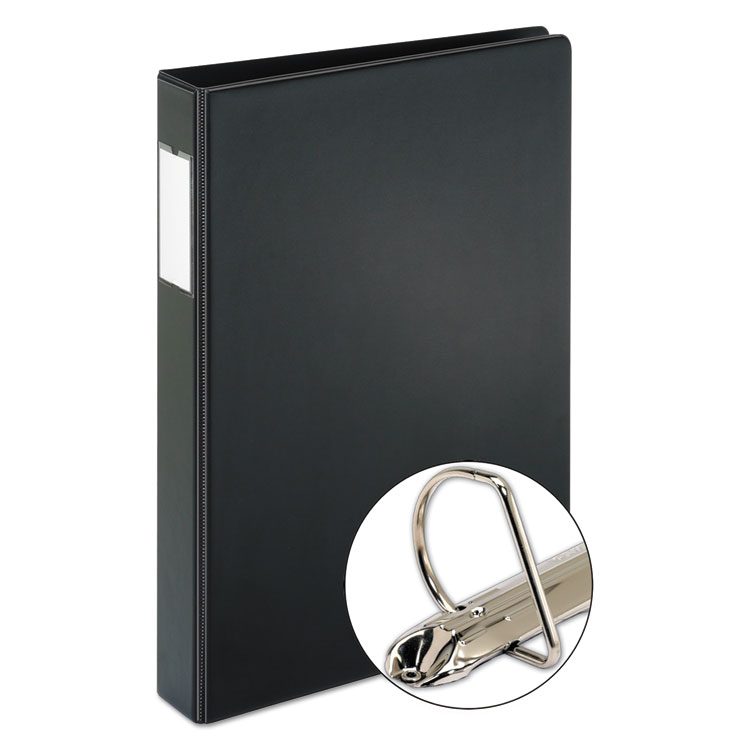 Picture of Legal Slant D Ring Binder, 1" Cap, 14 x 8 1/2, Black